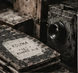 Carnets de terrain et ancien appareil photographique
