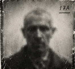 Portrait photographique au visage volontairement flou